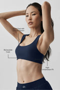 Airlift Advantage Racerback Bra - Navy