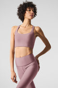 Airlift Sleek Bra Tank - Smoky Quartz